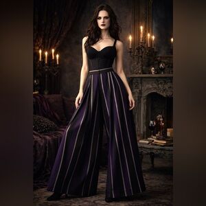 Interview with the Vampire Screen-Worn Custom Wide Leg Pants – Celeste XS/S